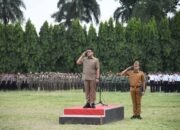 Ketua DPRD Lampung Jadi Inspektur Upacara Bulanan,Buatlah judul di samping menjadi lebih menarik