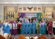 Wagub Jihan Nurlela dan Ibu Purnama Wulan Sari Mirza Hadiri Pelantikan DPW Perempuan Bangsa Provinsi Lampung Periode 2025-2026