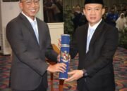 Pelantikan Marindo Kurniawan sebagai Sekdaprov, IWO Lampung Hadir Beri Dukungan