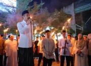 Meriah! Wali Kota Ratu Dewa Turut Semarakkan Pawai Obor Sambut Tahun Baru Islam 1447 H