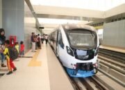 PT KAI Gratiskan LRT Sumsel Spesial HUT ke-1342 Kota Palembang