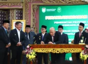 Gubernur Herman Deru Pimpin Penandatanganan MoU Cegah Perkawinan Anak di Sumsel