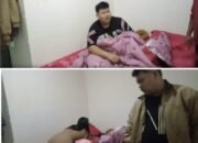 Labrak Istri Tidur Dalam Kamar Kos dengan Pria Lain. Di Bawa ke Polsek TKT Kota Bandar Lampung