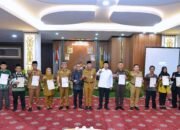 Disaksikan Menteri ATR/BPN, Gubernur Mirza Bersama Kepala BPN Tandatangani NPHD