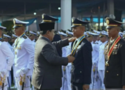 Presiden Prabowo Sematkan Pangkat ke 8 Perwira Adhi Makayasa 2025