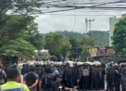 Polda PBD Kerahkan Ratusan Personel untuk Amankan Kota Sorong