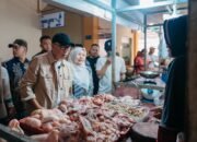 Tinjau Pasar Natar, Gubernur Mirza Temukan Harga Minyak Goreng Lebih Tinggi dari HET