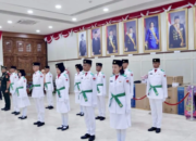 Konsul RI di Tawau Kukuhkan Paskibraka 2025