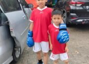 Hanif dan Zubair Juara 2 dari Pertandingan Tinju Fight Night Lampung yang Mengharumkan nama Ponpes Umar Ibnul Khotob.