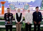 Wagub Jihan Ajak Mahasiswa Polinela Jadi Pelopor Empat Pilar Kebangsaan