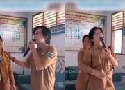 Heboh! Video Kepsek dan Guru SD di Pandeglang Karaoke Viral, Diduga Pakai Smart TV Bantuan Prabowo