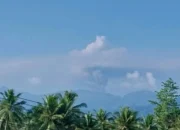 Gunung Dukono Erupsi, Abu Vulkanik Meluncur Setinggi 500 Meter