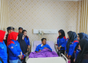 KSPSI Jenguk Anggota Polri Korban Kerusuhan di RS Kramat Jati