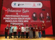 Perpusnas Cetak Rekor MURI untuk Penulisan Fiksi Mini Terbanyak