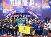 Lampung Ukir Prestasi, Tenis Meja Beregu Putri Raih Medali Perunggu Pornas Korpri 2025