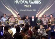 Pemprov Lampung Raih Mandaya Awards 2025 untuk Dedikasi dalam Pemberdayaan Masyarakat
