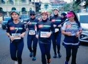 Purnama Wulan Sari Lepas Peserta Charity Run For Palestina, Lari Bersama untuk Kemanusiaan