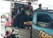 Ormas Grib Jaya Bersama Masyarakat Lampung Utara Tolak Armada Batu Bara Melintas di Jalan Umum yang Melebihi Muatan dari 8 ton