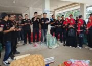 Ketua DPD Grib Jaya Provinsi Lampung dan Anggota DPC Kota Metro Berbagi Takjil 2000 Paket dan 500 Santunan Yatim Piatu dan Kaum Dhuafa