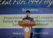 Gubernur Mirza Dorong Sinergi Warga Lampung di Perantauan untuk Percepatan Pembangunan Provinsi Lampung