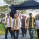 Dandim 0421/LS kawal menko pangan Rembuk Tani di Lampung Selatan Dalam rangka Perisduatrian pupuk lancar dan Harga Gabah Bagus.