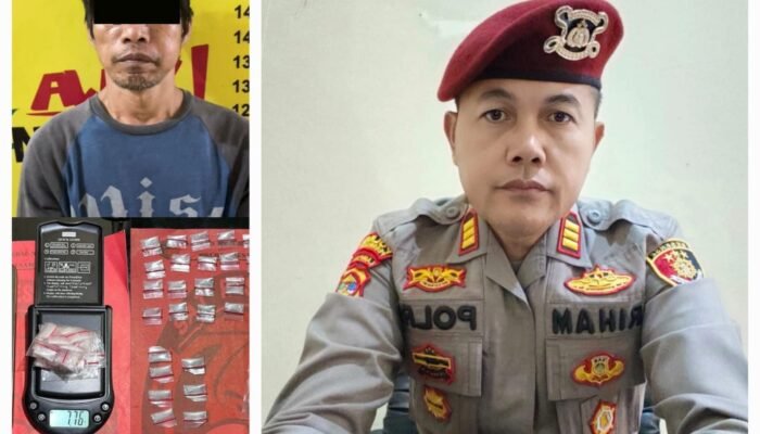 Bravo Satres Narkoba Polres Pesawaran Berhasil Ungkap Pengedar Narkoba Berikut BB 7,76 Gram Sabu