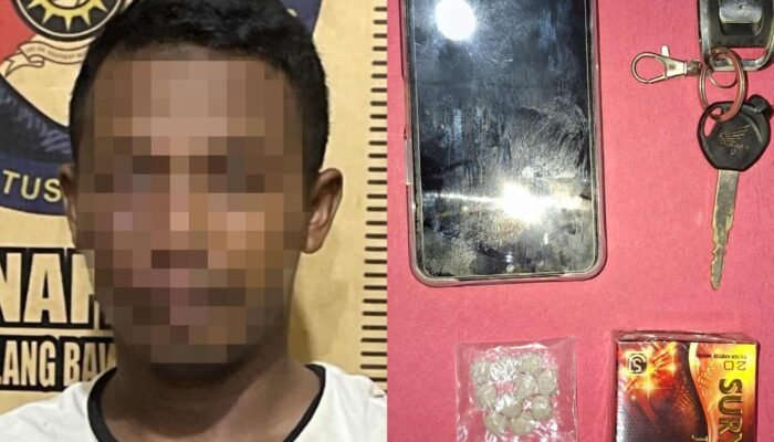 Satresnarkoba Polres Tulang Bawang Barat Amankan Pria Asal Tumijajar Kedapatan Memiliki 10 Butir Extacy