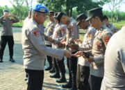 Bid Propam Polda Lampung Melaksanakan Gaktiblin di Polres Tulang Bawang Barat, Guna Meningkatkan Kedisiplinan Anggota Polri