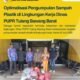 Plt kepala Dinas PUPR Tubaba Iwan Setiawan Ismed Balaw Galakkan Gerakan Pengumpulan Sampah Plastik di Lingkungan Kerja