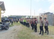 Pastikan Aman Kondusif, Polres Tulang Bawang Barat Amankan Konser Musik di Lapangan Pulung Kencana