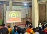 Polsek Tumijajar Isi Materi Pendidikan Berkarakter dalam rangka Masa Pengenalan Lingkungan Sekolah