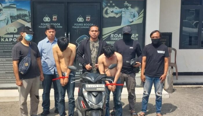 Sindikat Curanmor Gunung Putri Dibongkar! Polisi Sita Senjata Api Rakitan dan Tangkap Residivis