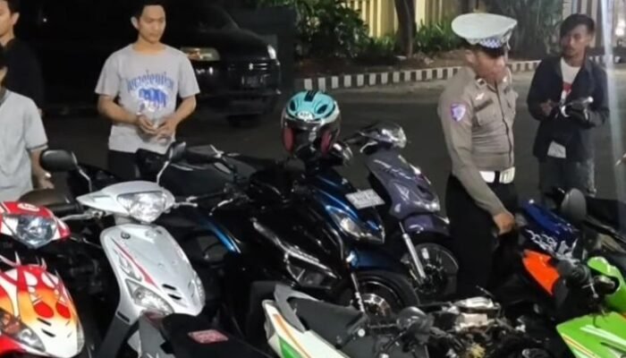 Ngebut dan Bikin Resah Warga, Sejumlah Pemuda Diamankan Polisi Saat Patroli di Cileungsi