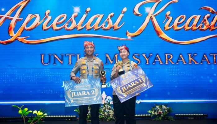 Kerja Nyata Dapat Apresiasi! Polresta Sidoarjo Raih Juara 1 dan 2 dalam Ajang Kreasi Polri