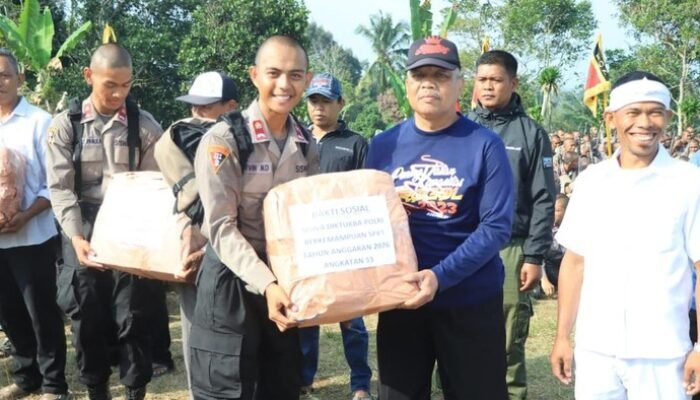 Dari Long March hingga Bakti Sosial, 774 Siswa SPN Polda Metro Ditempa Jadi Polisi yang Dekat dengan Rakyat