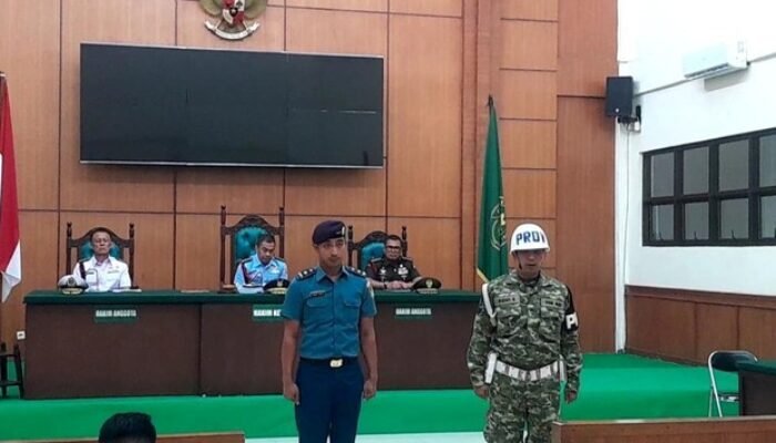 Kasus Sabu CN-235, Mayor Laut Faisal Dituntut Dipecat dari TNI AL dan Denda Rp500 Juta