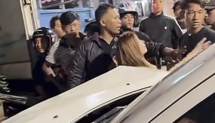 Viral! Pengemudi Outlander Diduga Mabuk Tantang Warga Setelah Kecelakaan, Berujung 1 Orang Tewas