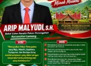 Bukan Sekadar Ingin Jadi Peratin, Ini Harapan Besar Arip Malyudi untuk Pekon Penengahan